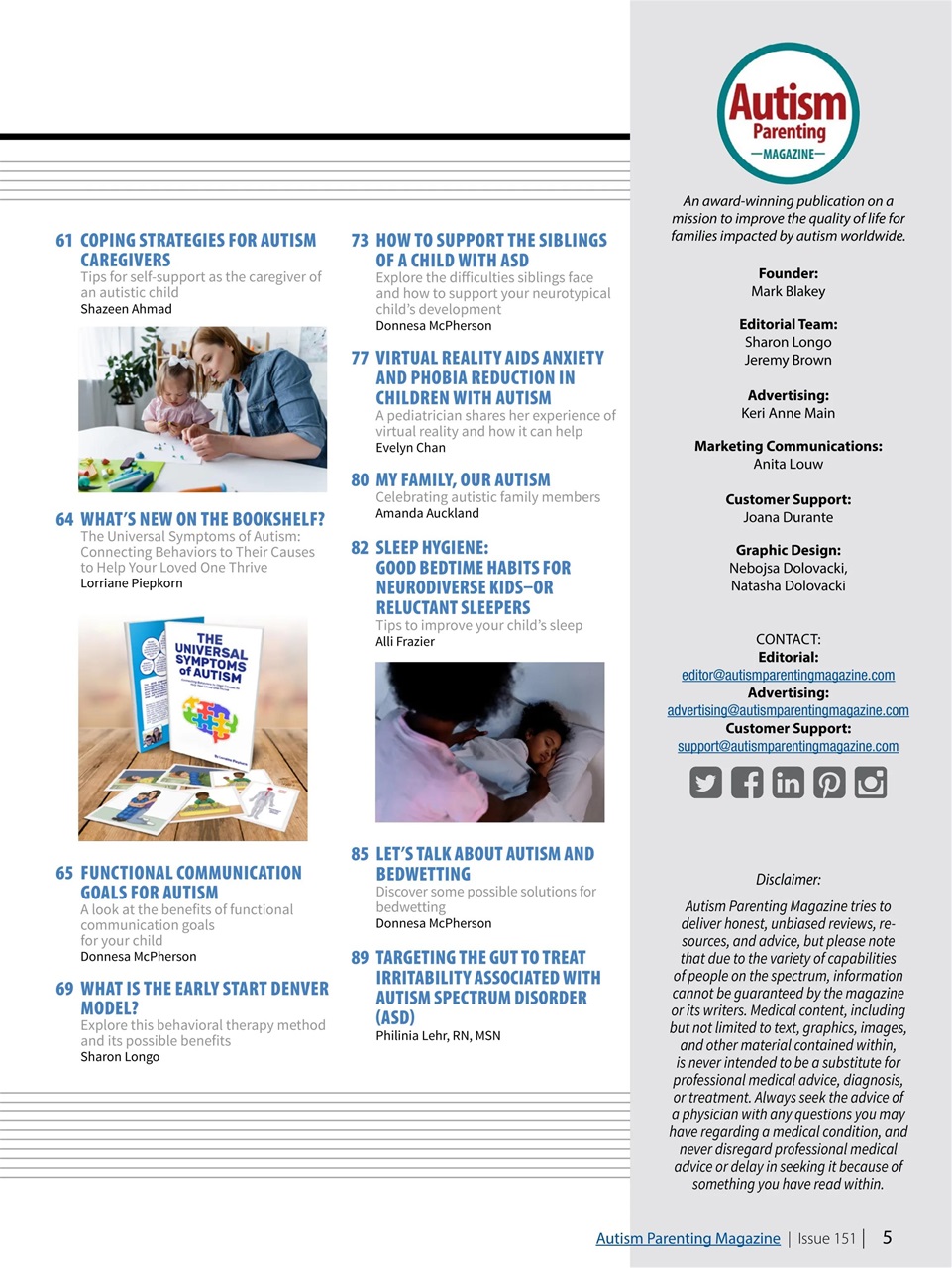 Autism Parenting Preview Pages