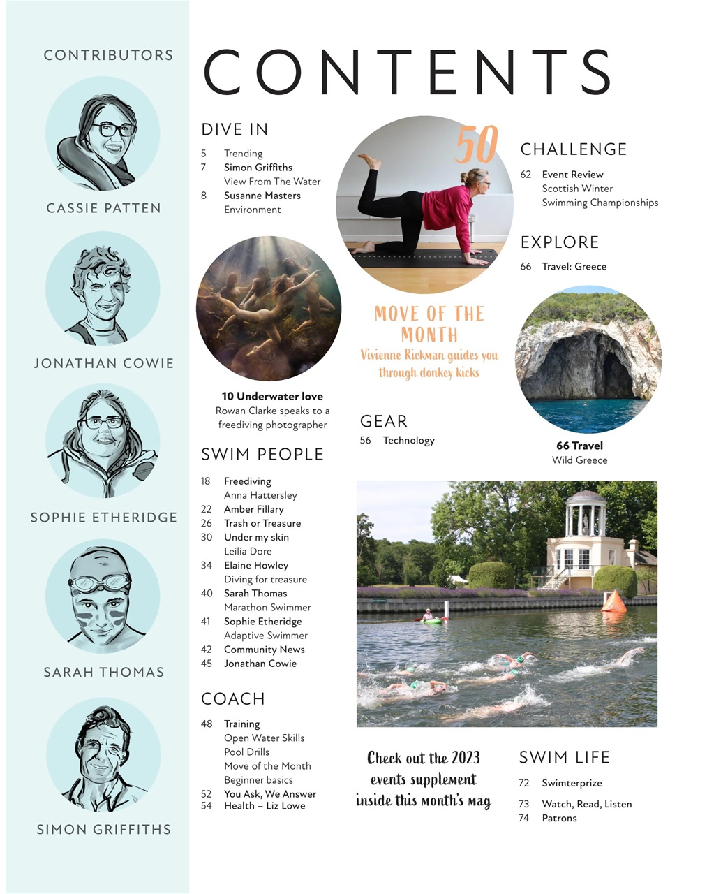 Outdoor Swimmer Preview Pages