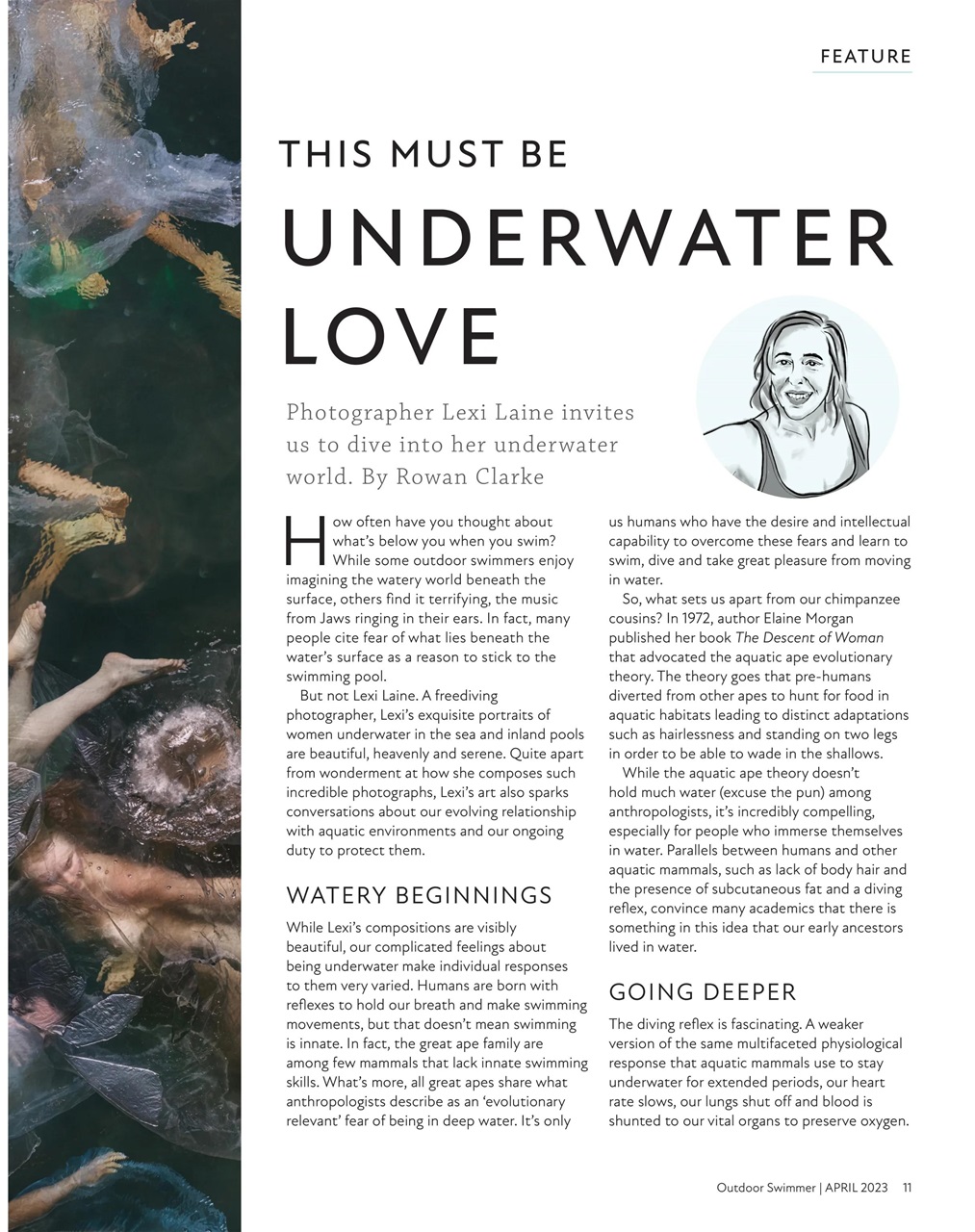 Outdoor Swimmer Preview Pages
