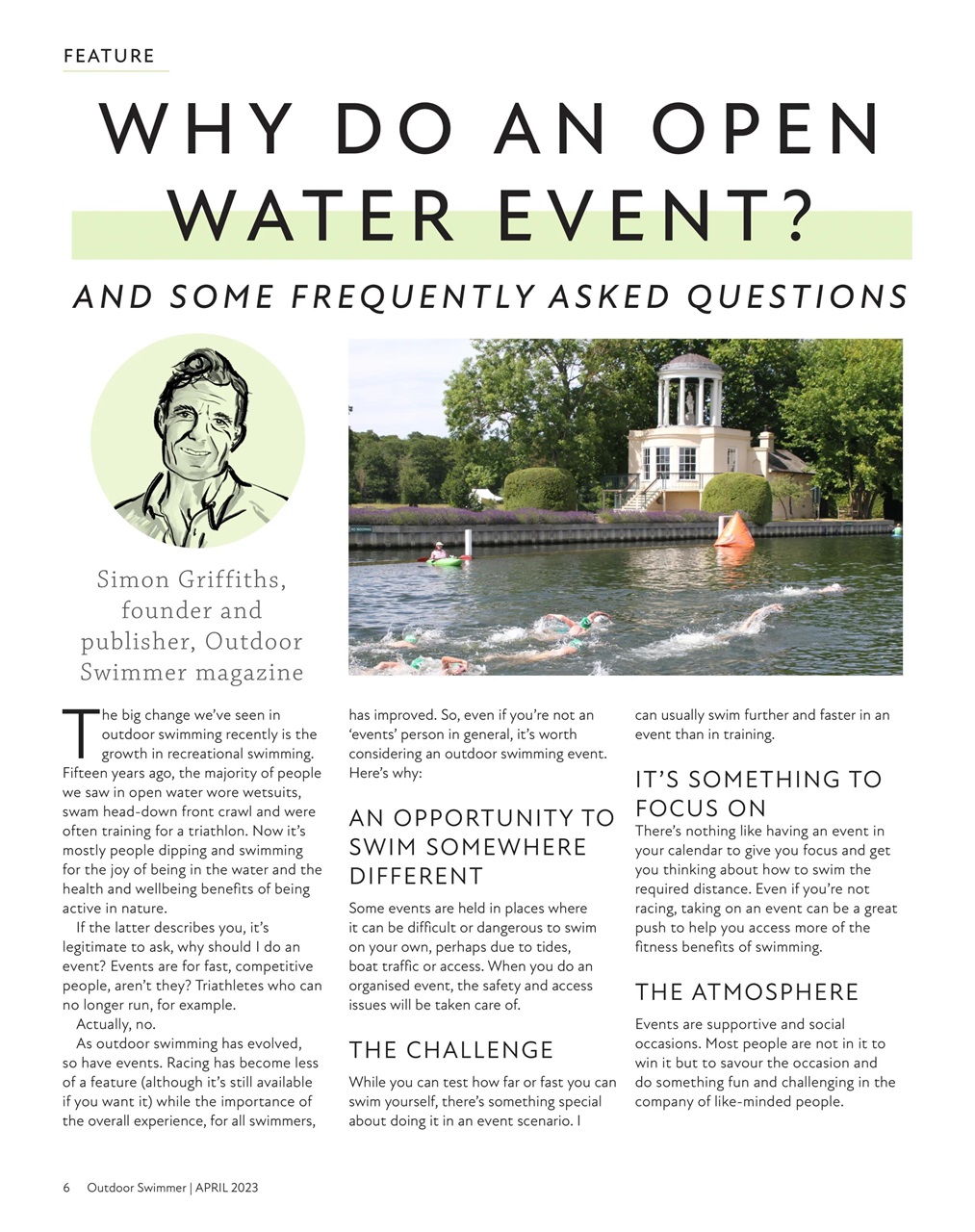 Outdoor Swimmer Preview Pages
