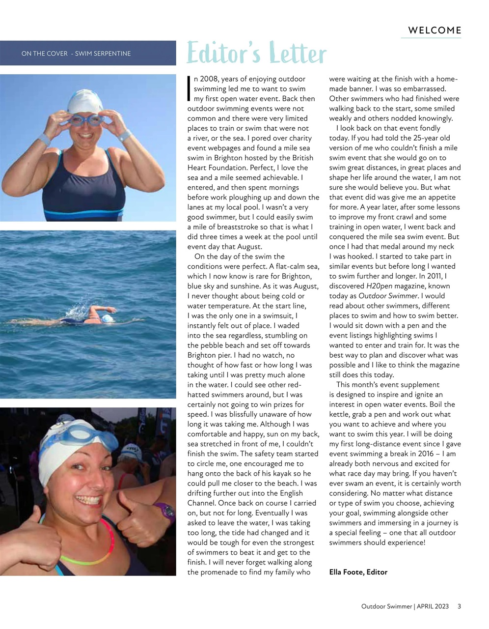 Outdoor Swimmer Preview Pages
