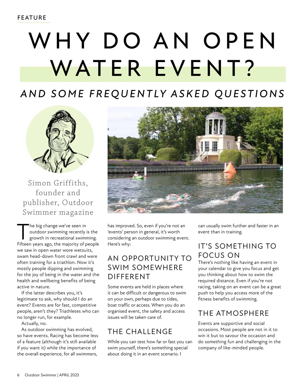 Outdoor Swimmer Preview Pages