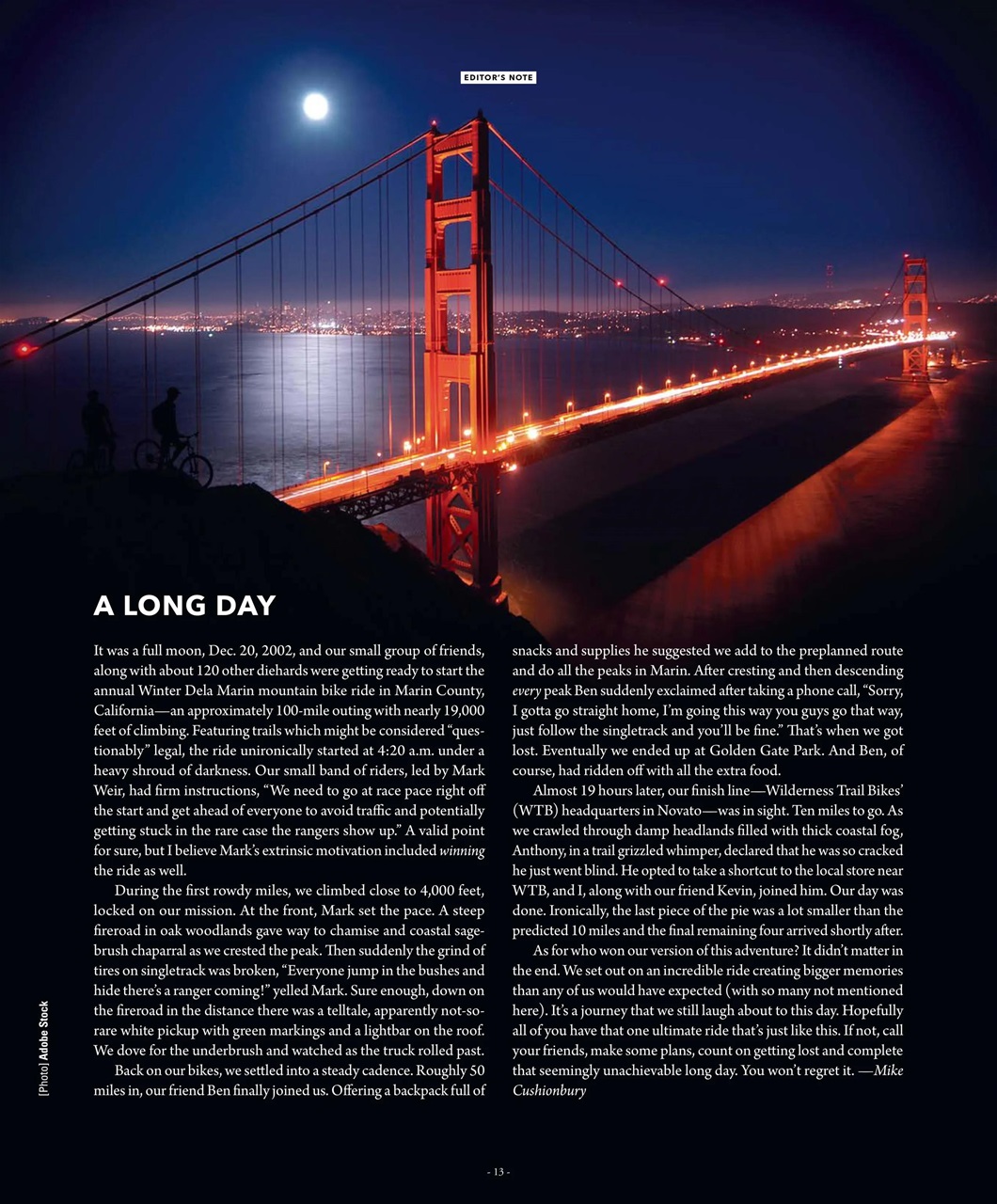 Mountain Flyer Preview Pages