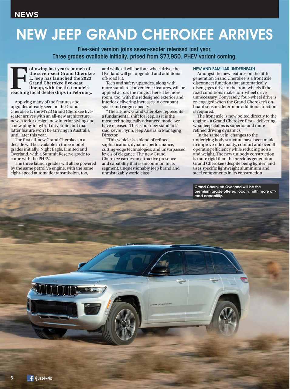 JUST 4X4S Preview Pages