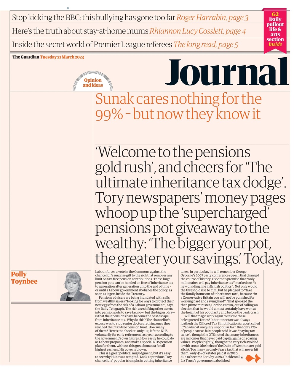 The Guardian Newspaper Preview Pages