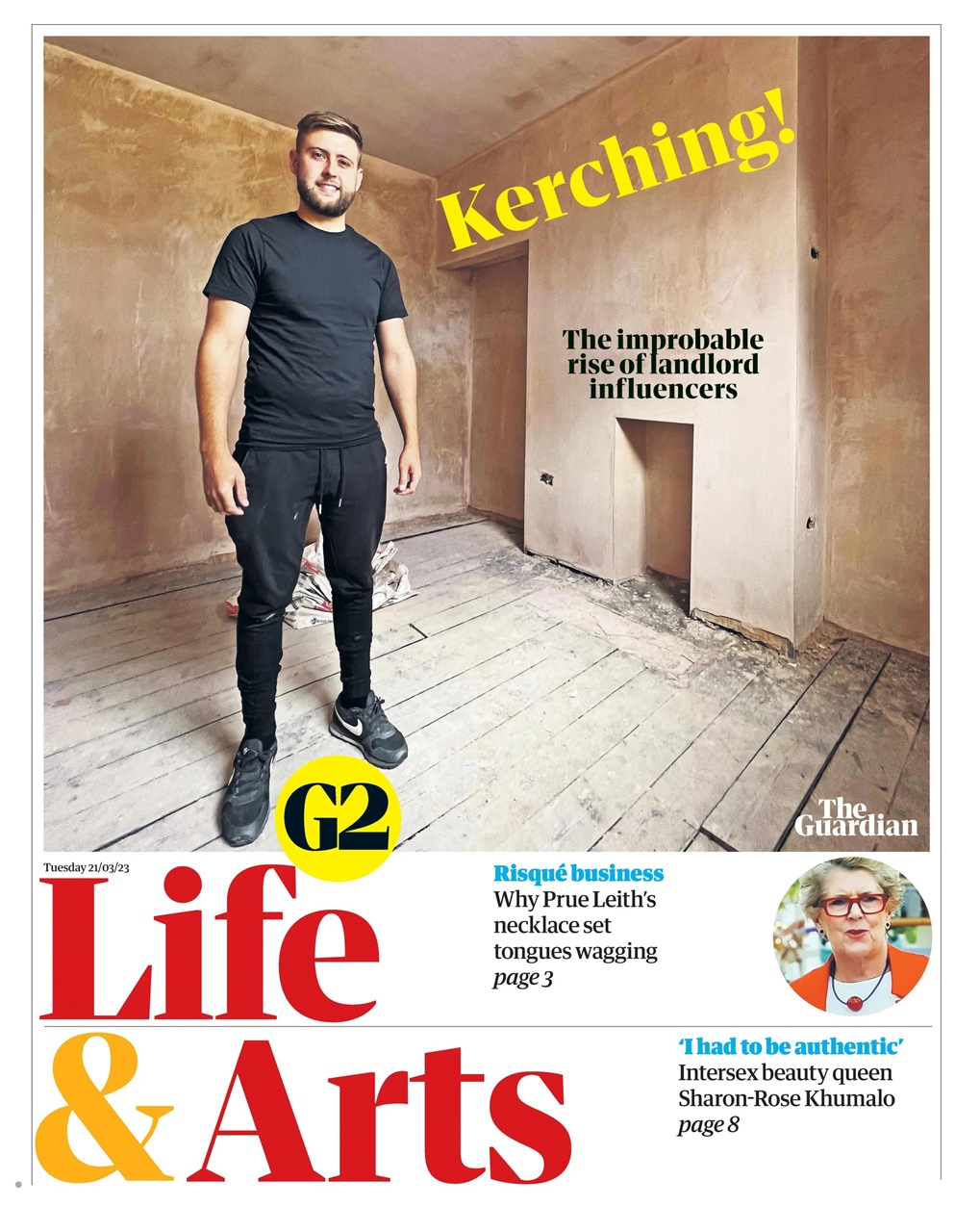 The Guardian Newspaper Preview Pages