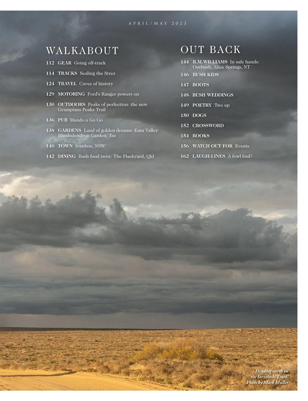 OUTBACK Magazine Preview Pages