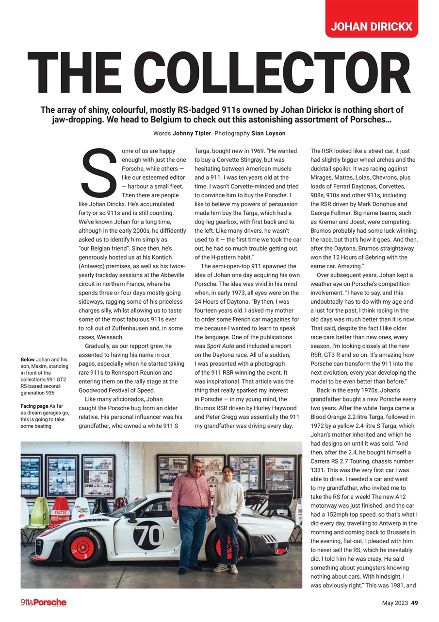 911 & Porsche World Preview Pages