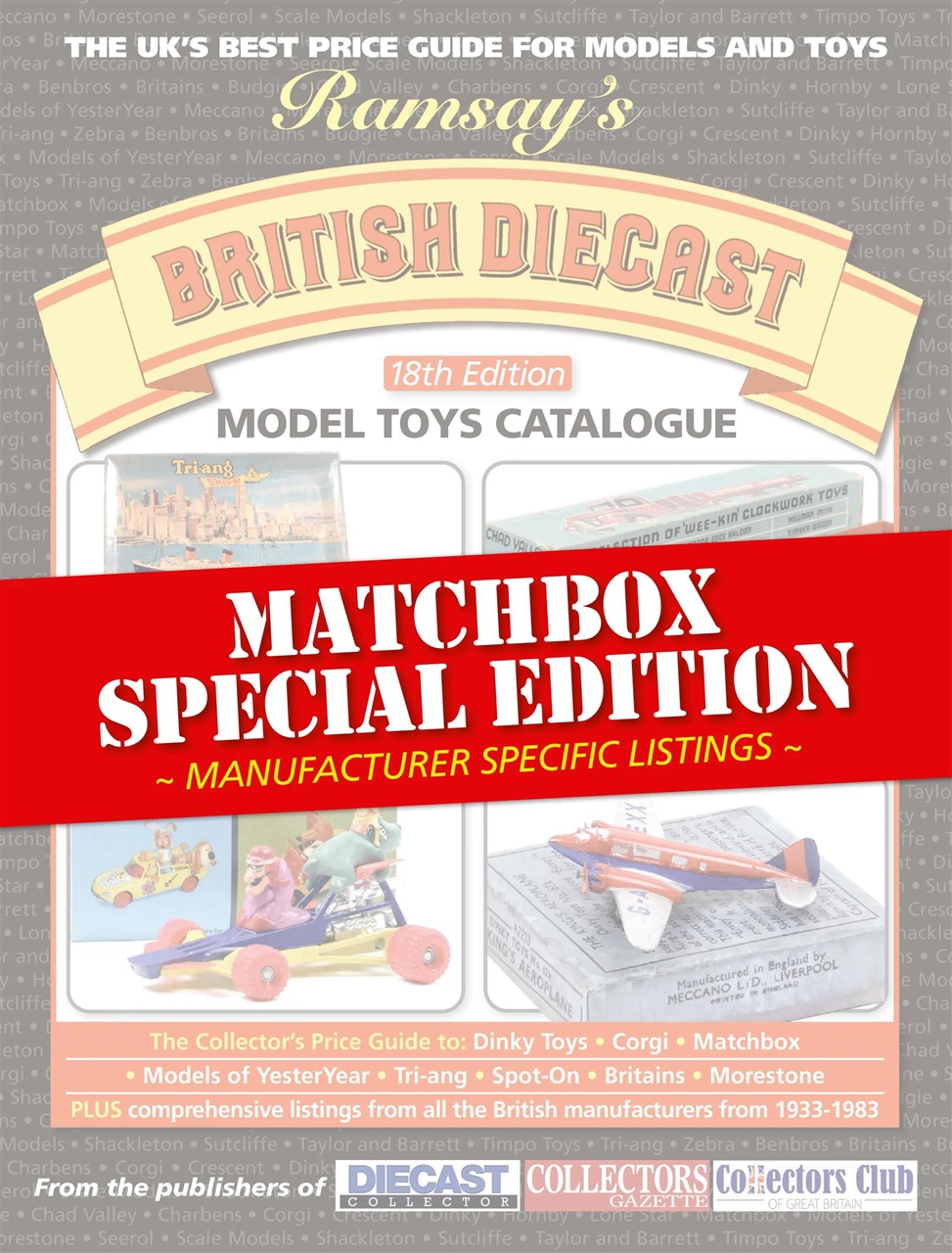 Toy Collectors Price Guide Preview Pages