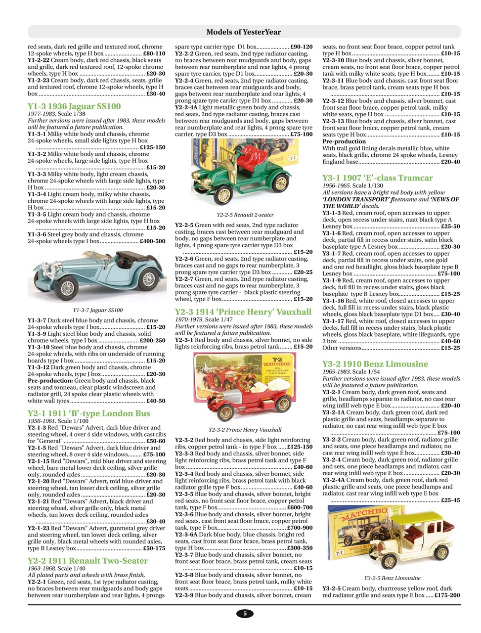 Toy Collectors Price Guide Preview Pages