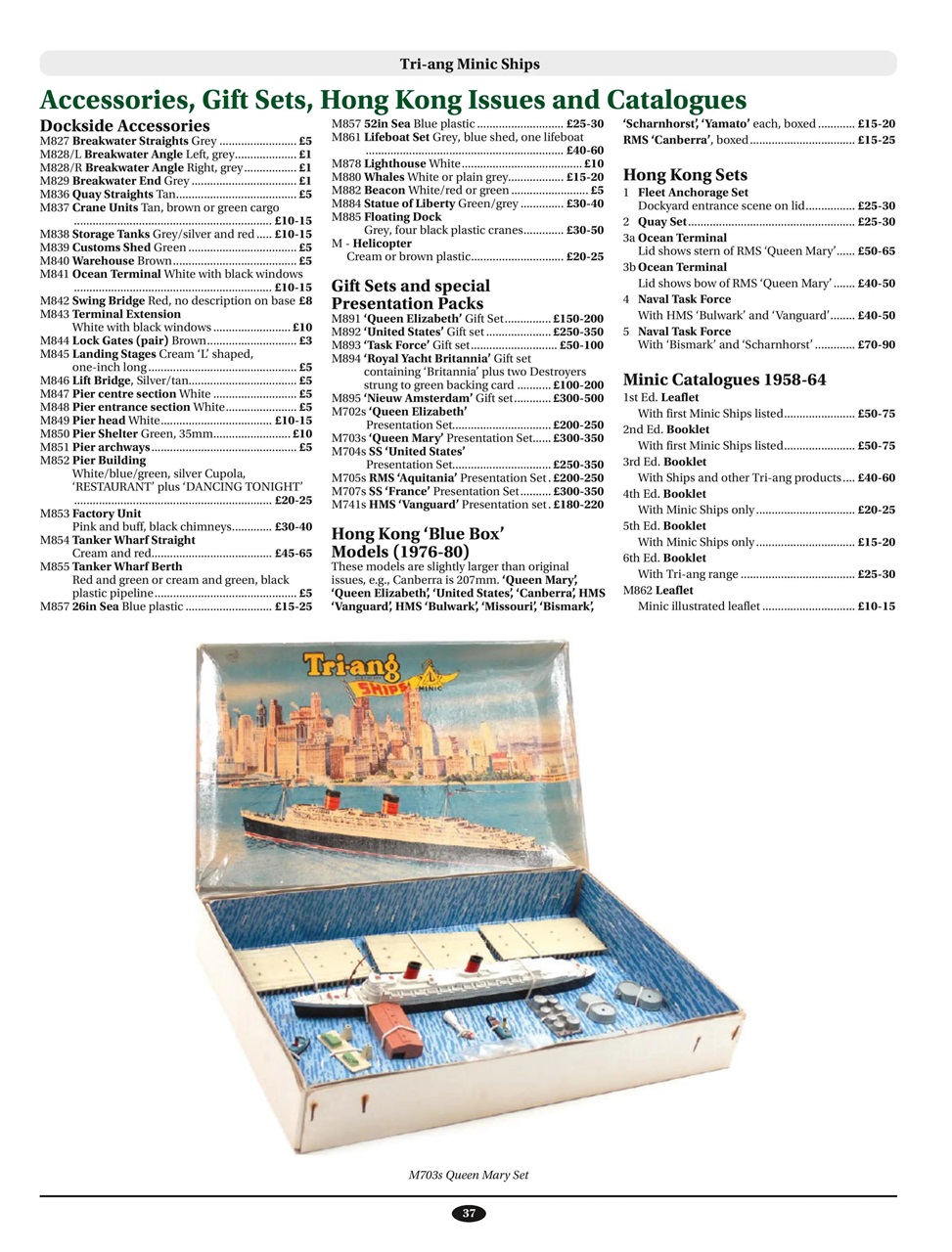 Toy Collectors Price Guide Preview Pages