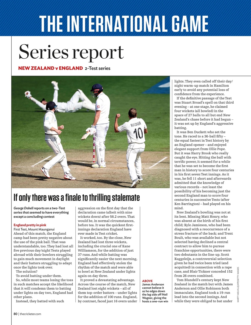 The Cricketer Magazine Preview Pages