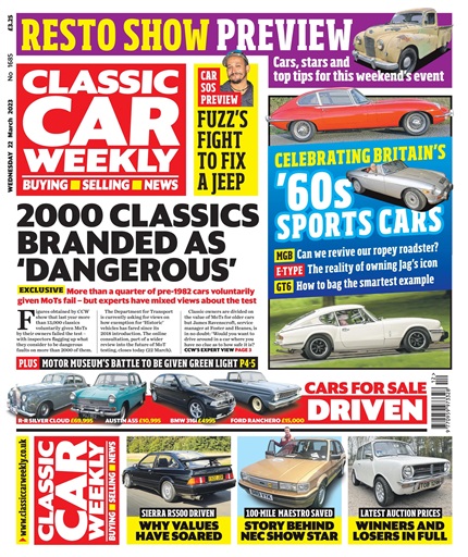 Classic Car Weekly issue 