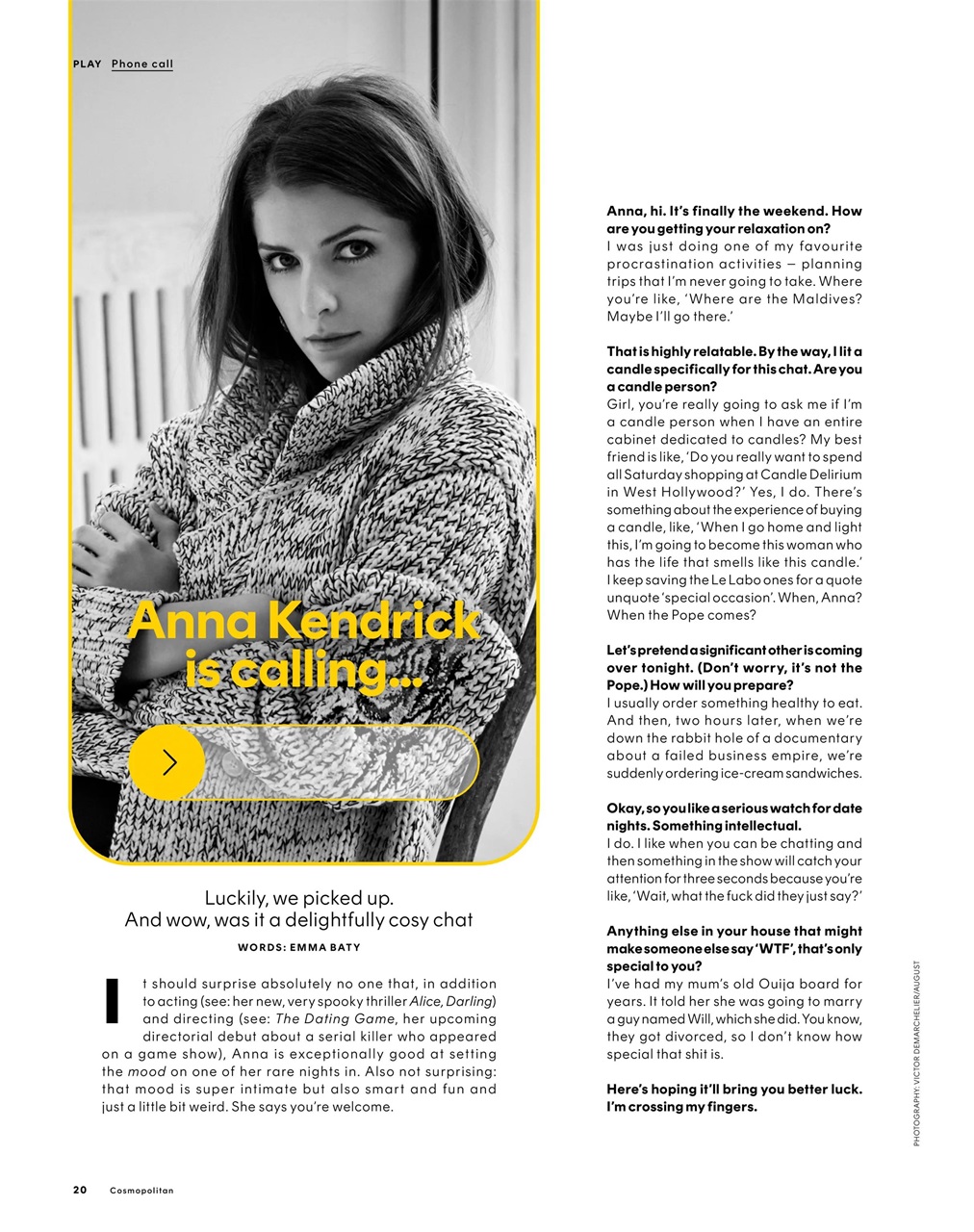 Cosmopolitan Preview Pages