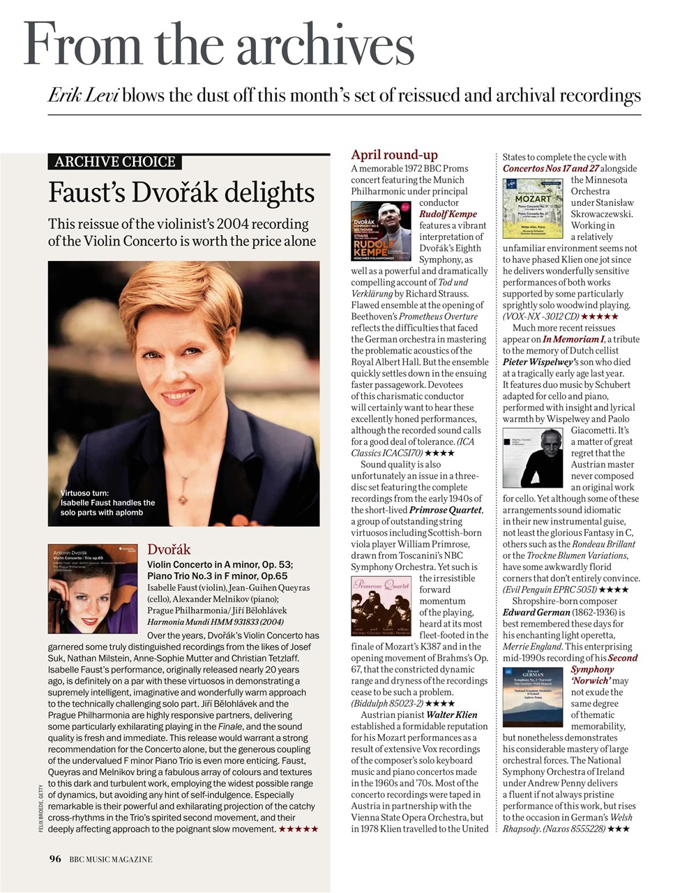 BBC Music Magazine Preview Pages