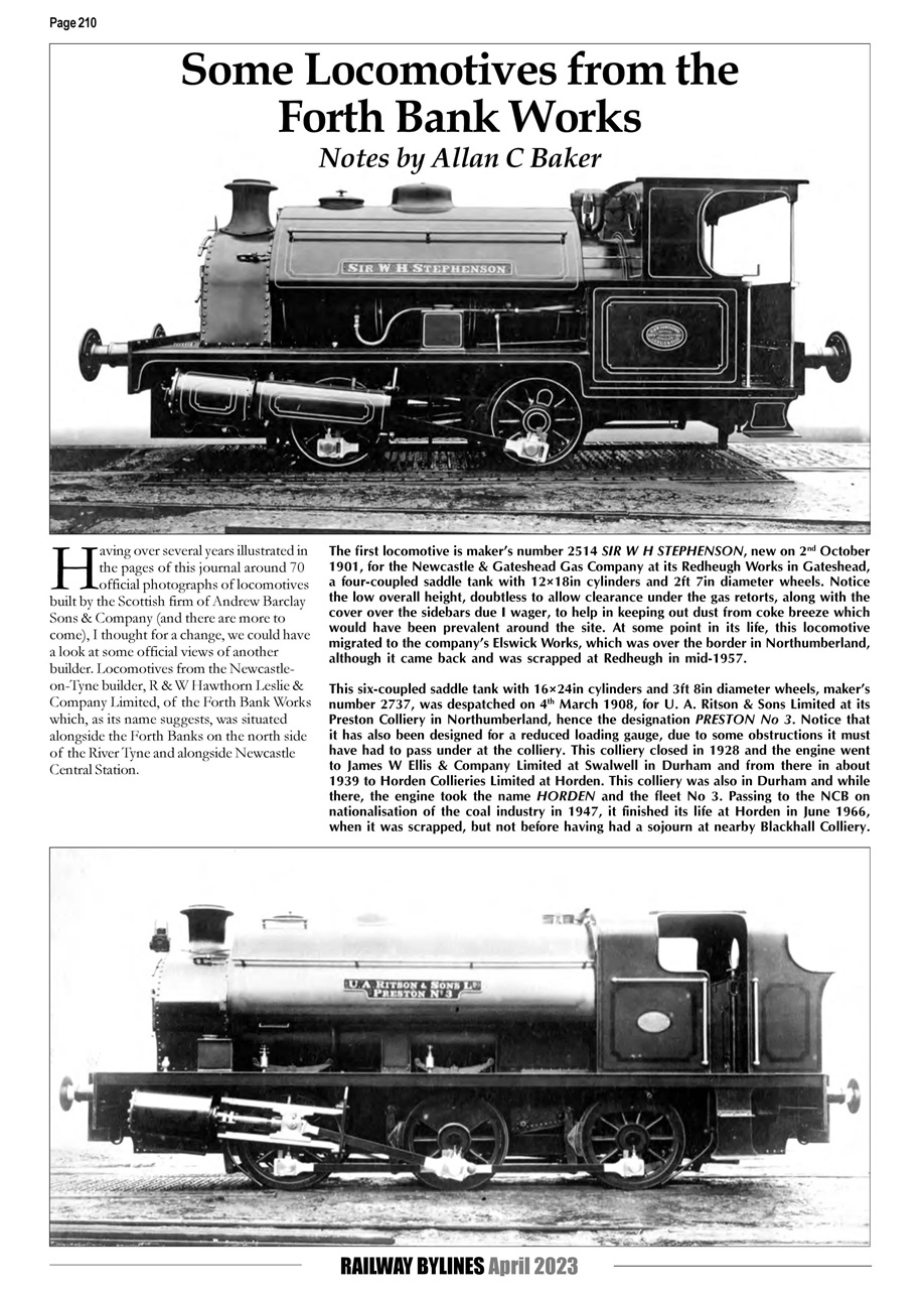 Railway Bylines Preview Pages