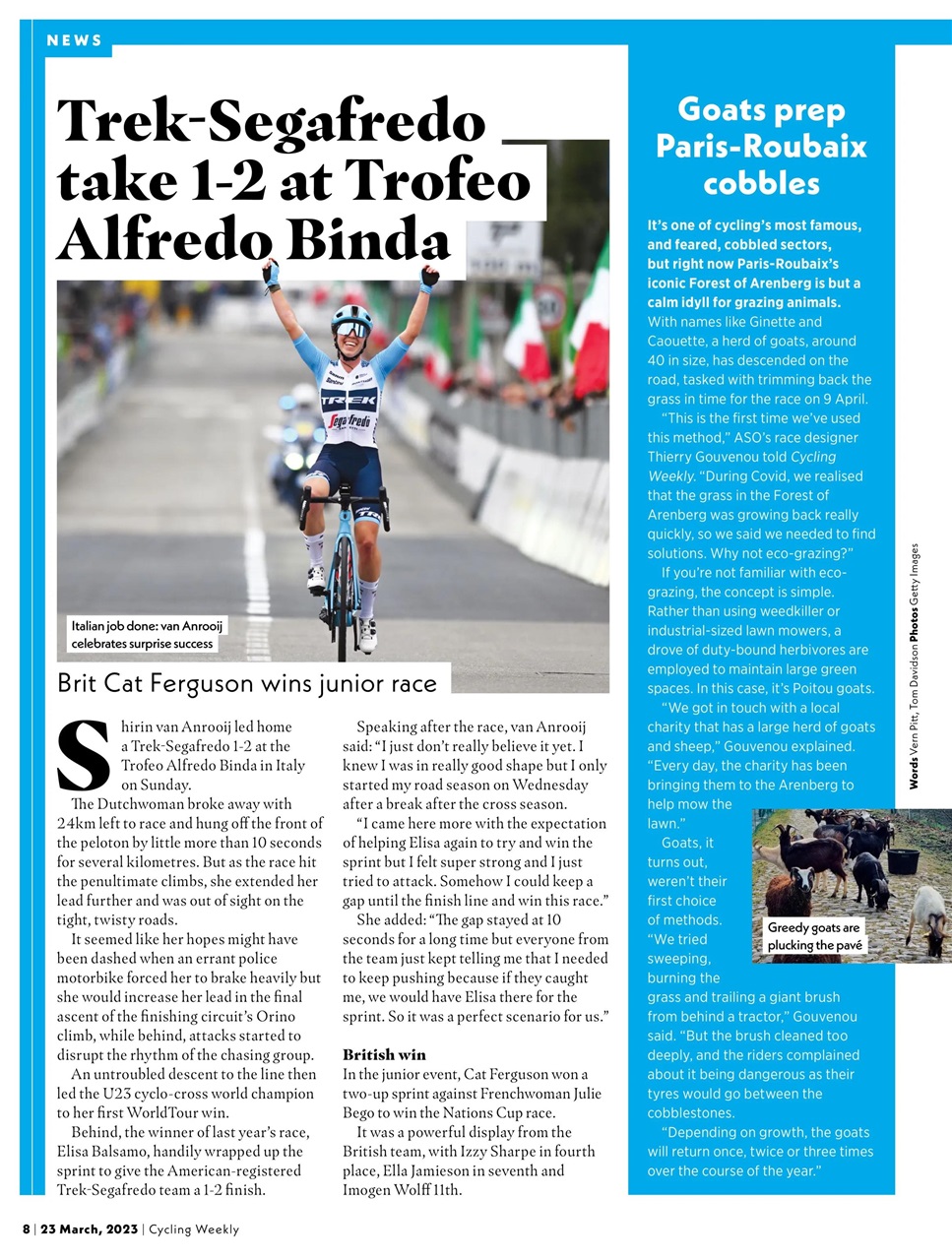 Cycling Weekly Preview Pages