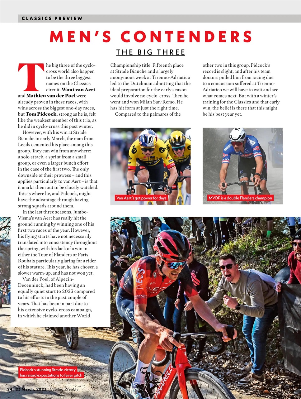 Cycling Weekly Preview Pages