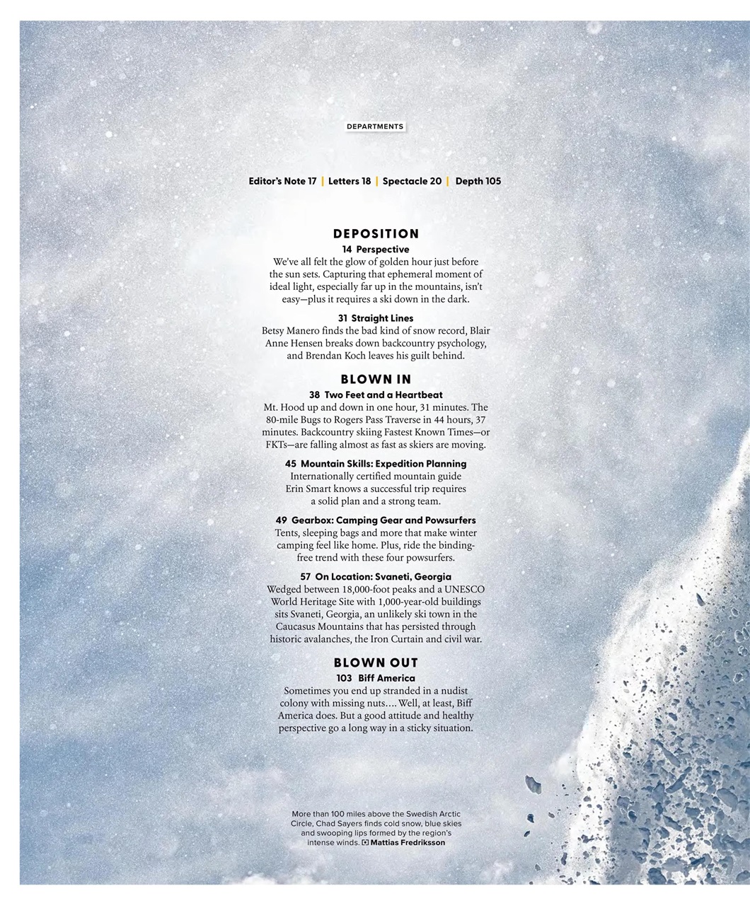 Backcountry Preview Pages