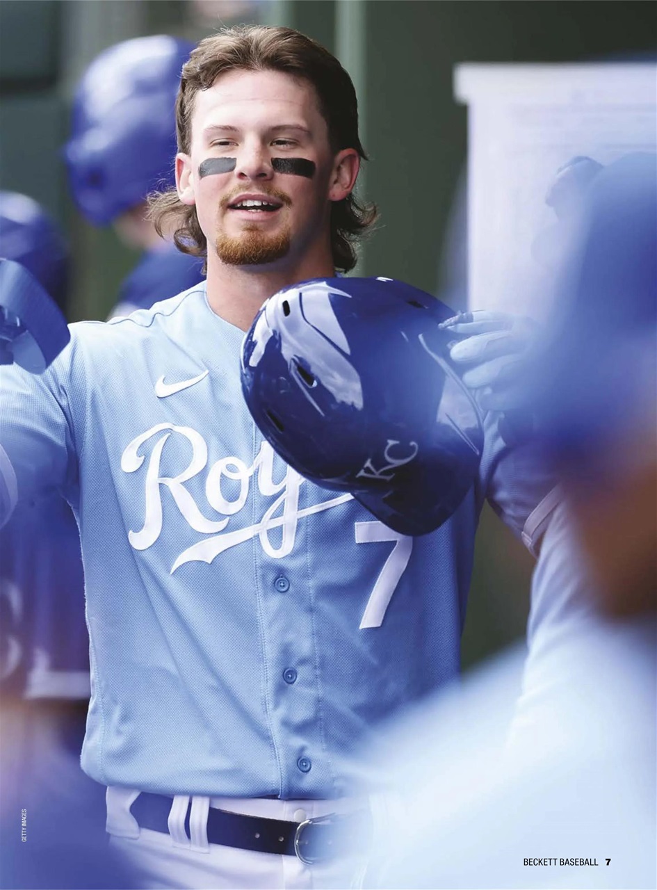 Beckett Baseball Magazine Preview Pages