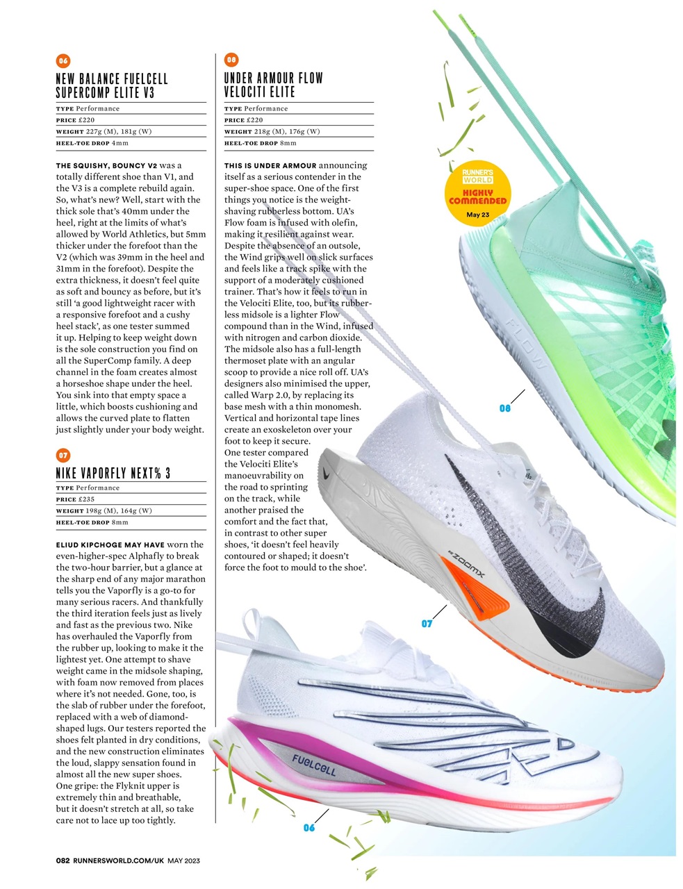 Runner's World Preview Pages