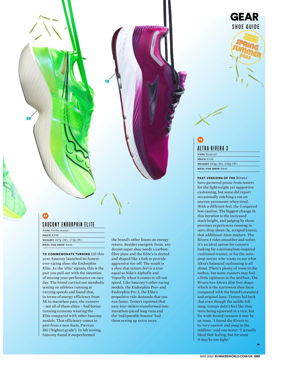 Runner's World Preview Pages