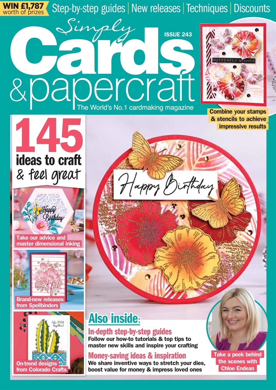 Simply Cards & Papercraft Preview Pages