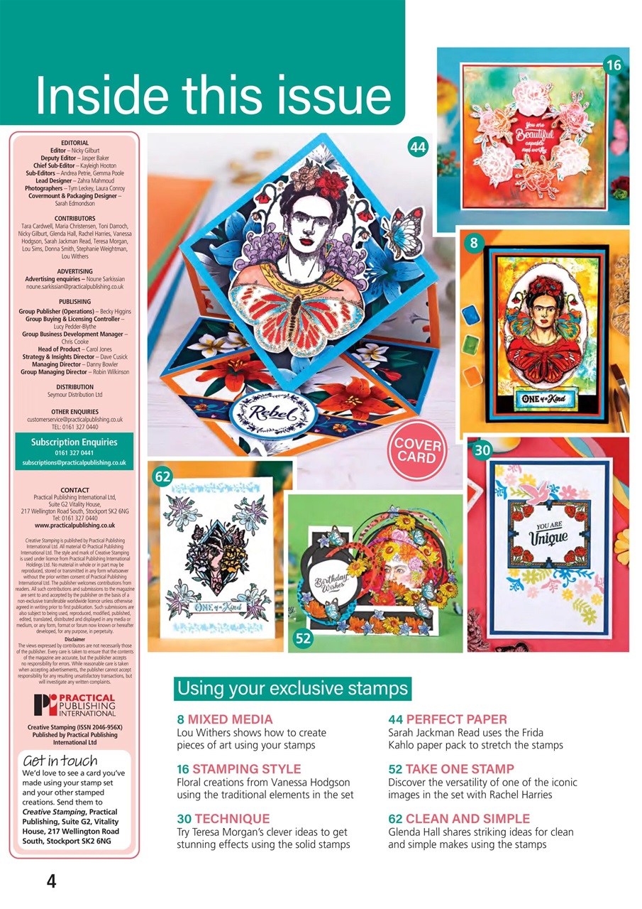 Creative Stamping Preview Pages