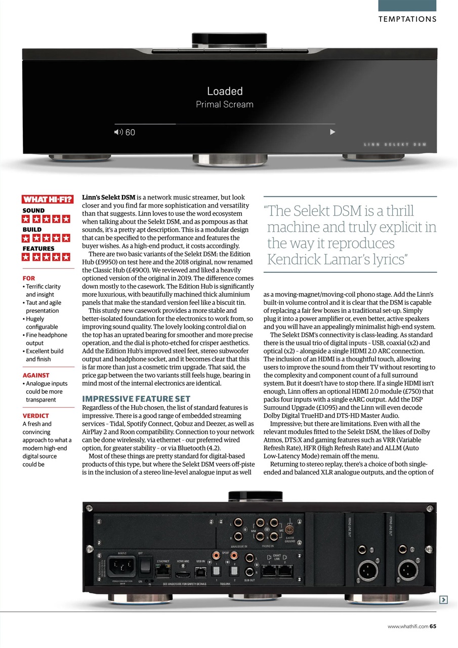 What HiFi Preview Pages