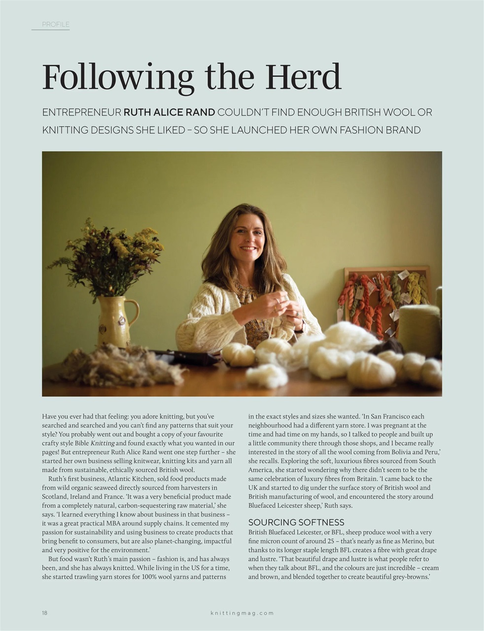 Knitting Preview Pages