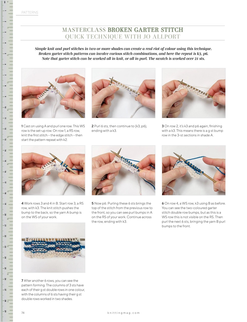 Knitting Preview Pages