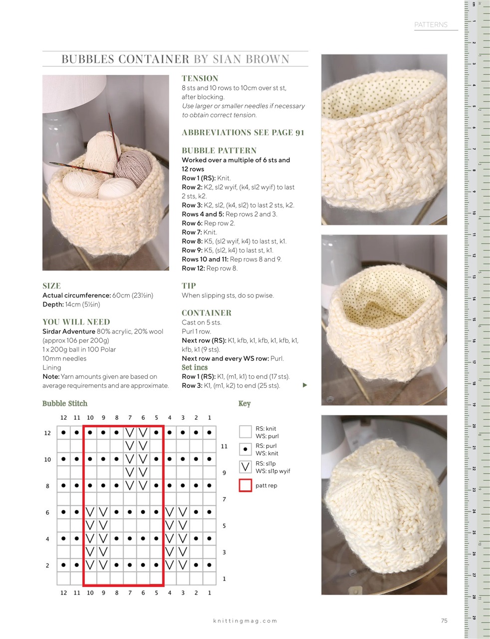 Knitting Preview Pages