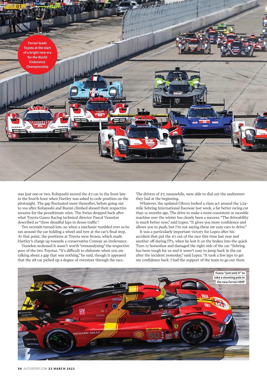 Autosport Preview Pages