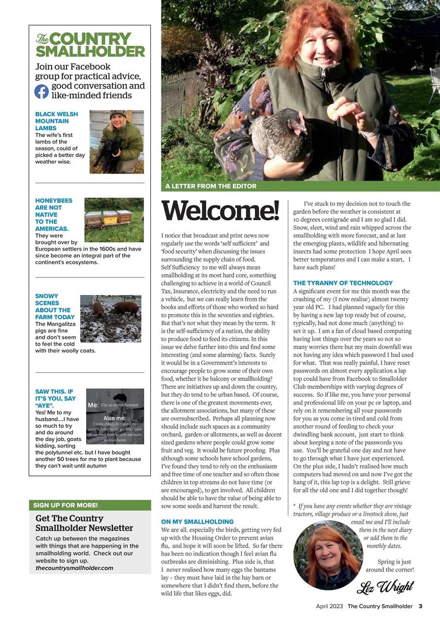 The Country Smallholder Preview Pages