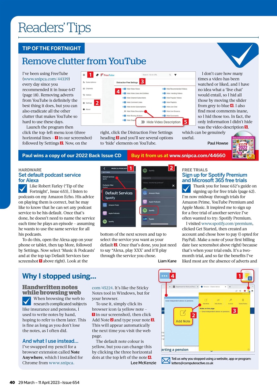 Computer Active Preview Pages