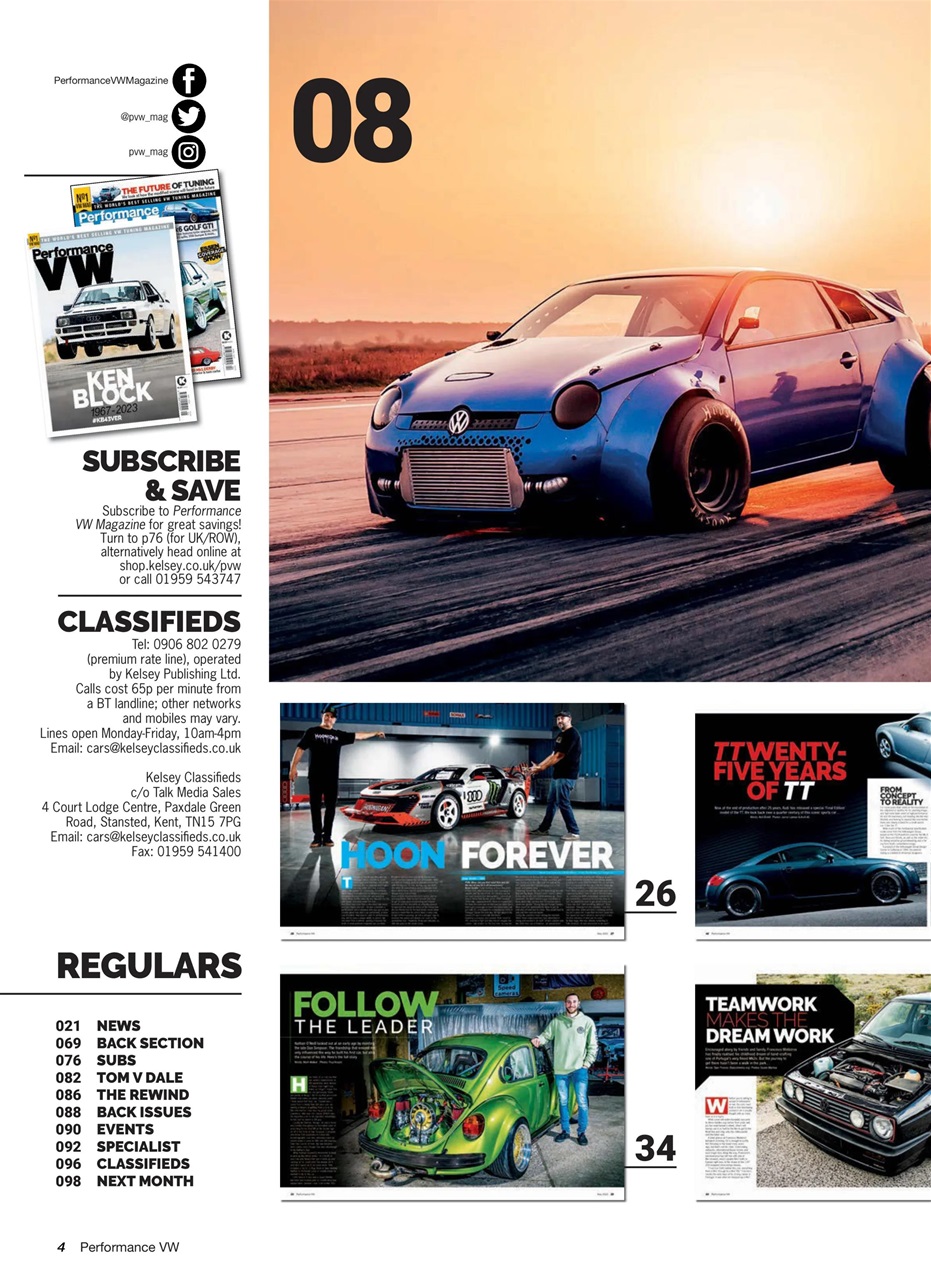 Performance VW Preview Pages
