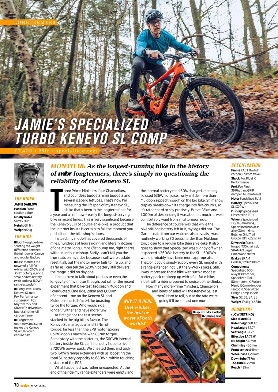 Mountain Bike Rider Preview Pages