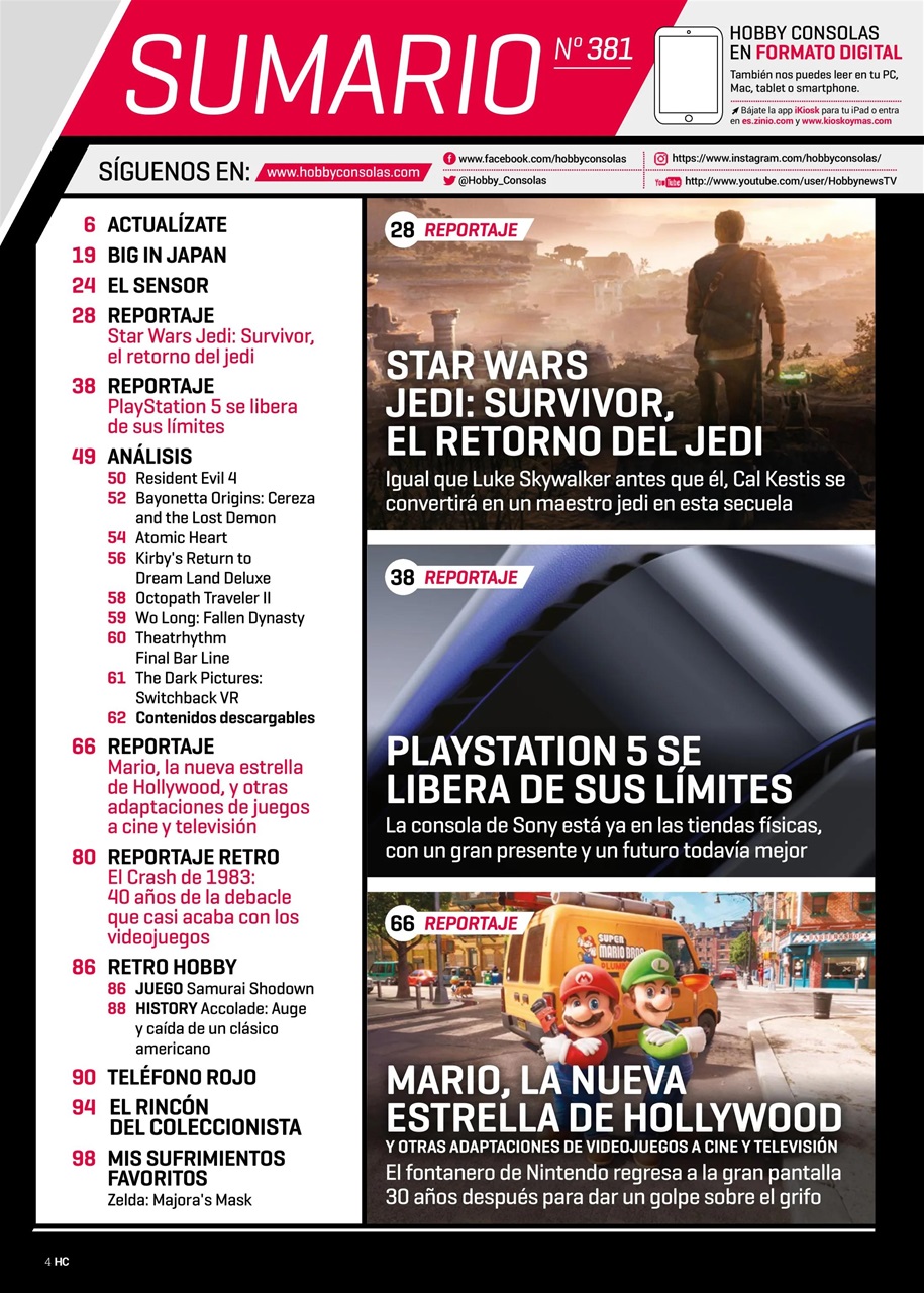 Hobby Consolas Preview Pages