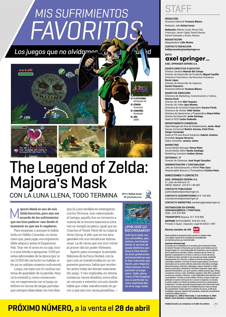 Hobby Consolas Preview Pages