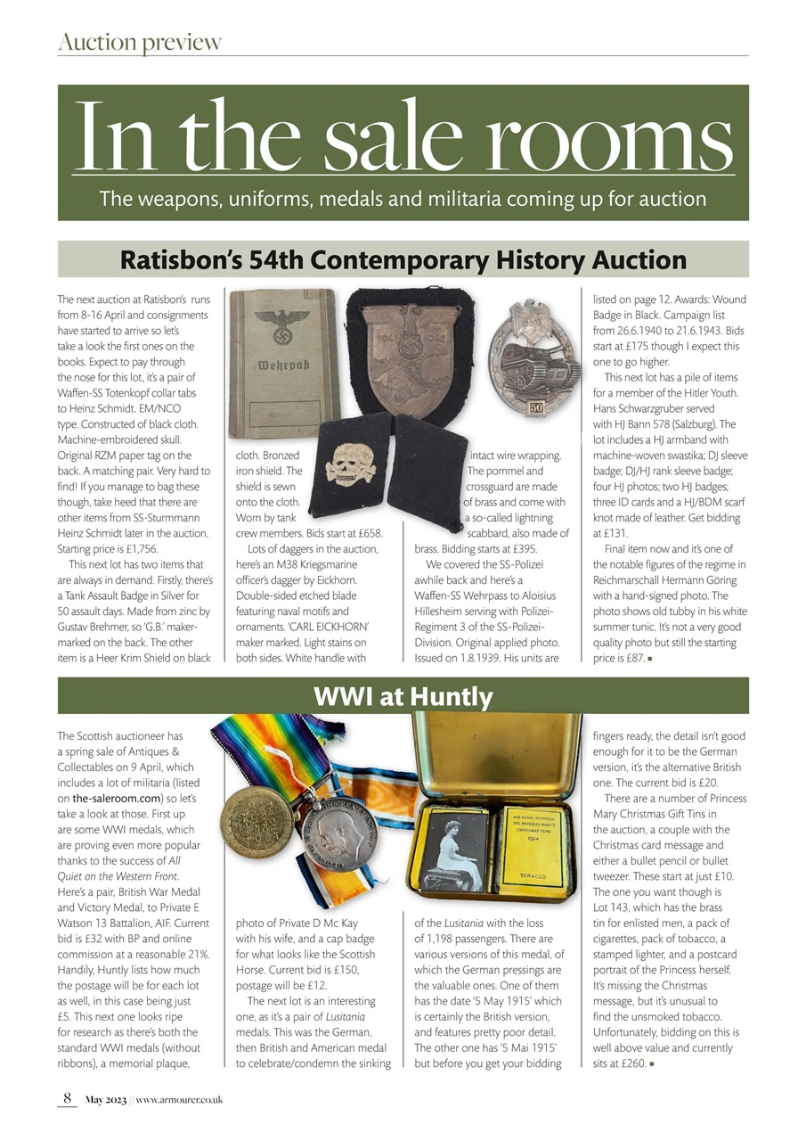 The Armourer Preview Pages