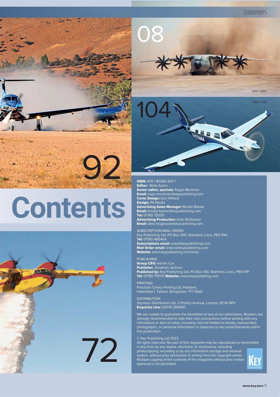 Aviation Specials Preview Pages