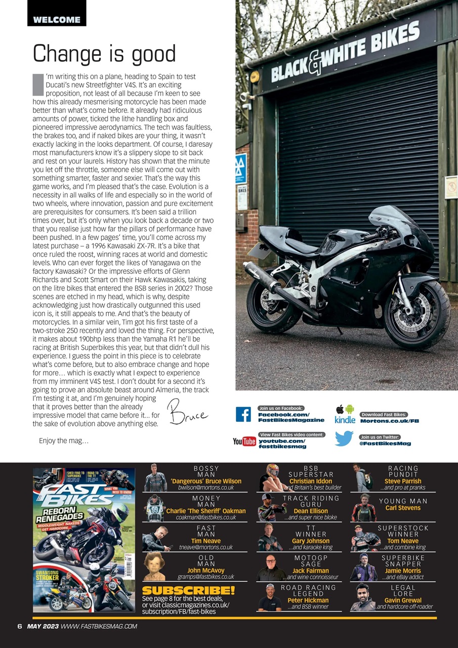 Fast Bikes Preview Pages