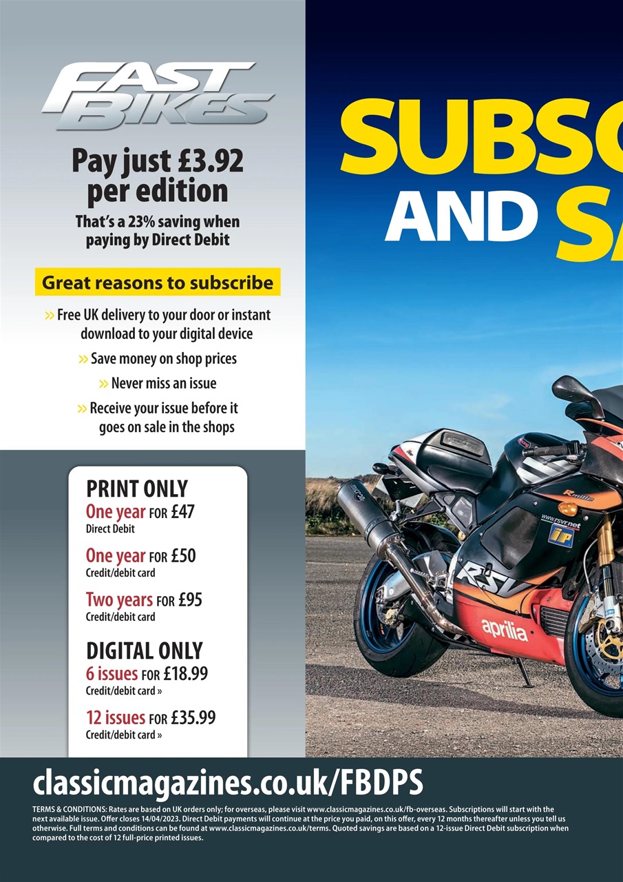 Fast Bikes Preview Pages