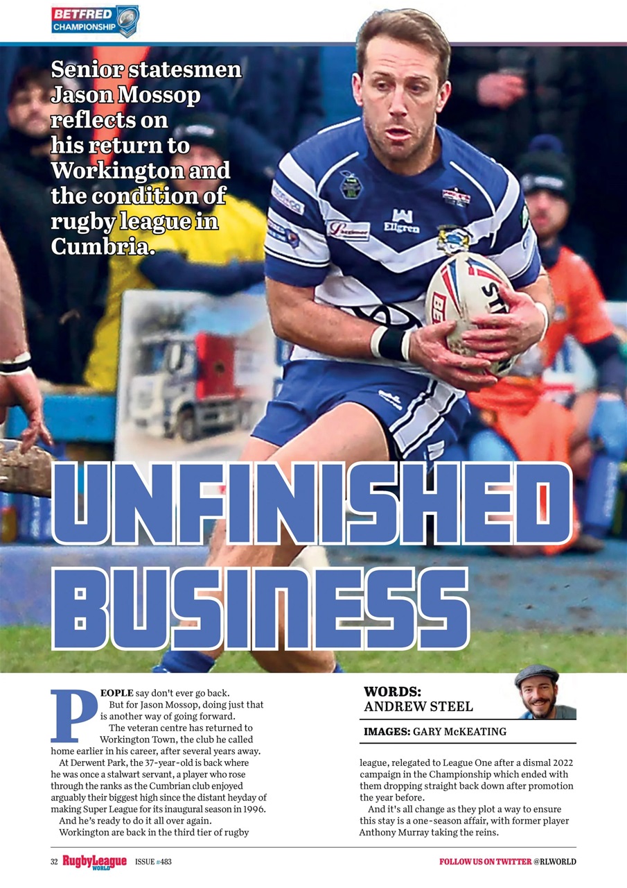 Rugby League World Preview Pages