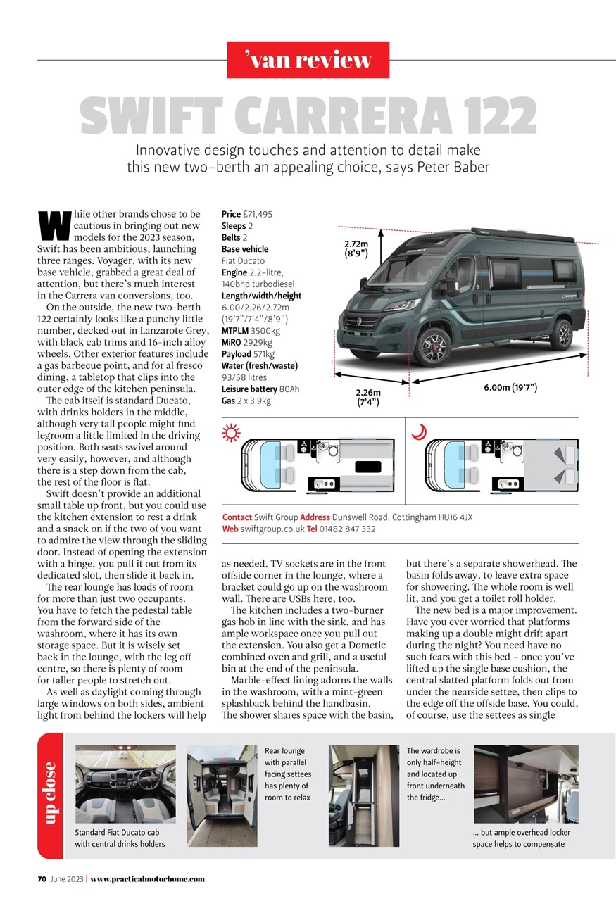 Practical Motorhome Preview Pages