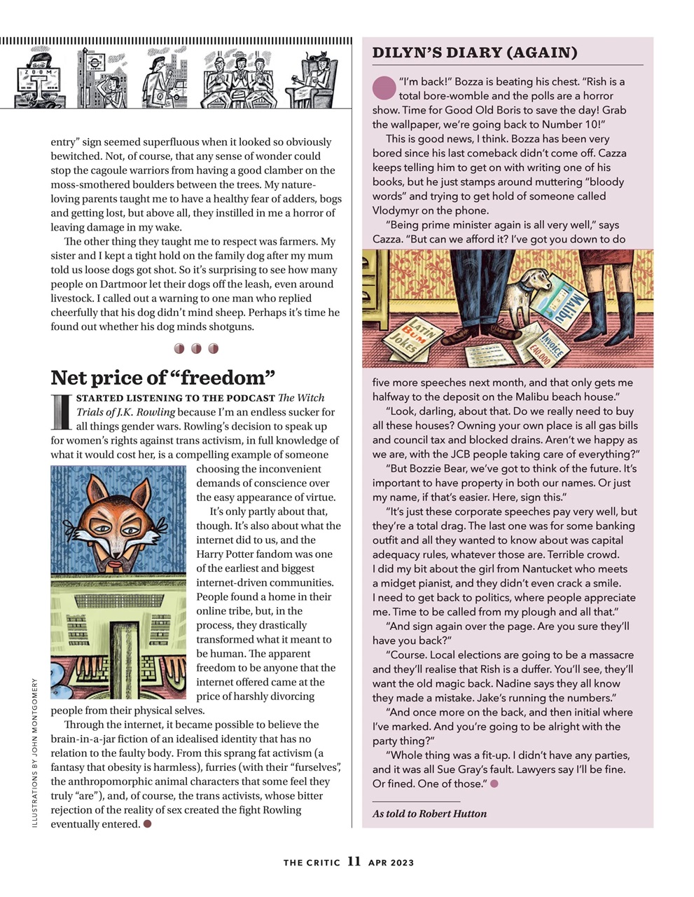 The Critic Preview Pages