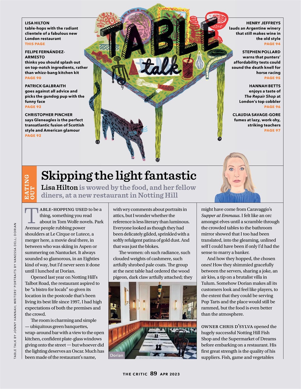 The Critic Preview Pages