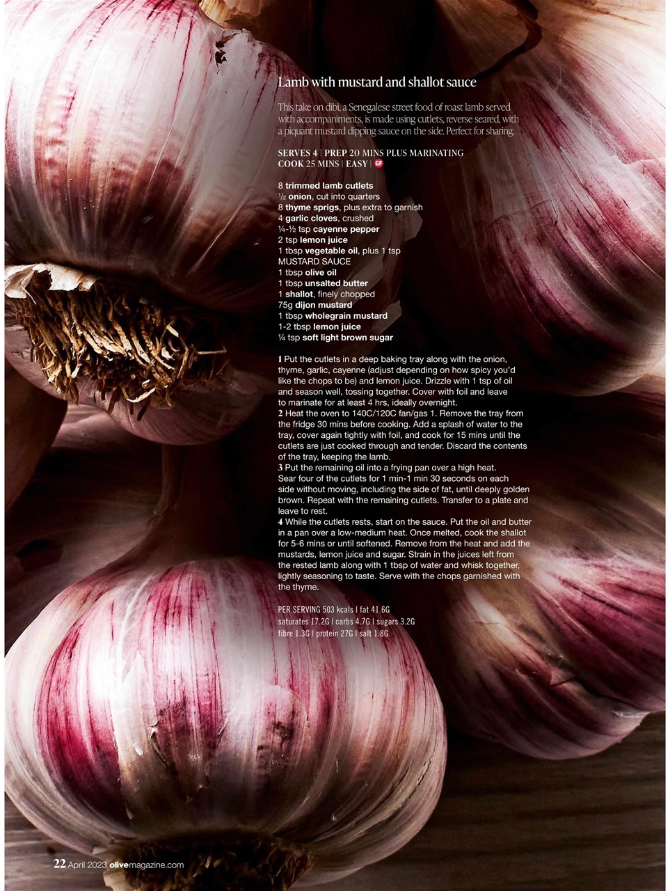 Olive Magazine Preview Pages