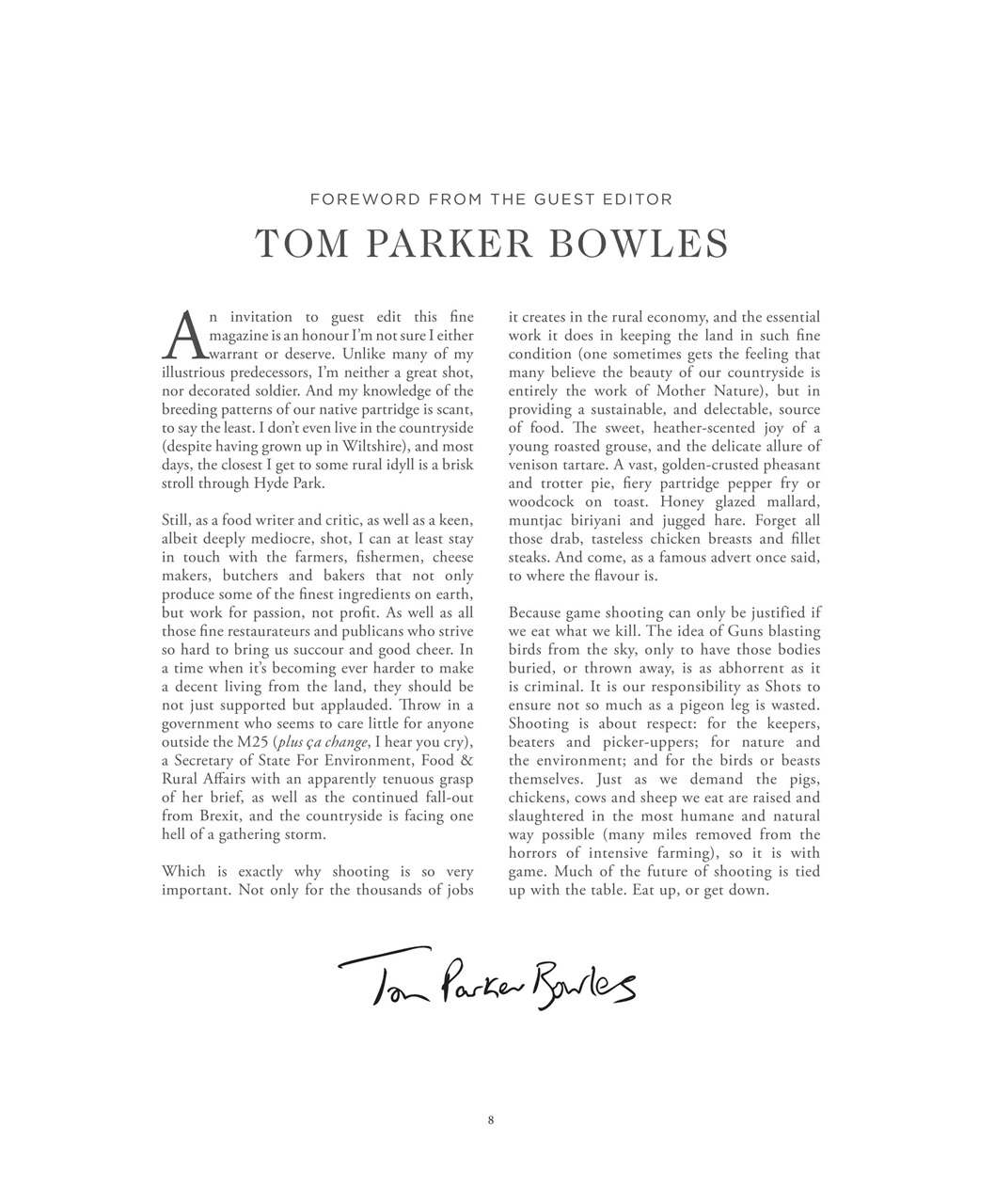 Fieldsports Journal Preview Pages