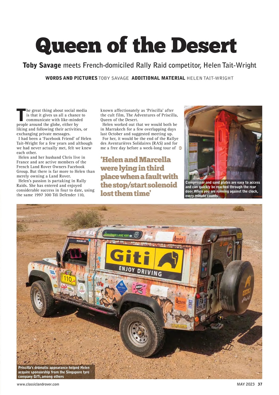 Classic Land Rover Magazine Preview Pages